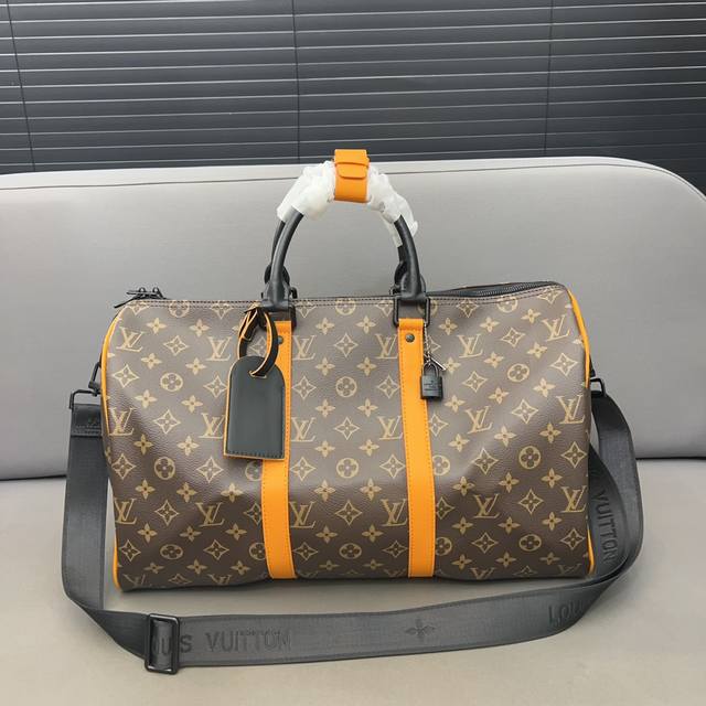 Louisvuitton 路易威登 Keepall 彩绘旅行袋 手提包袋 机场包 采用精湛镶嵌细工 实物拍摄 原厂原版面料 配送小票 防尘袋 礼盒 45 X 2