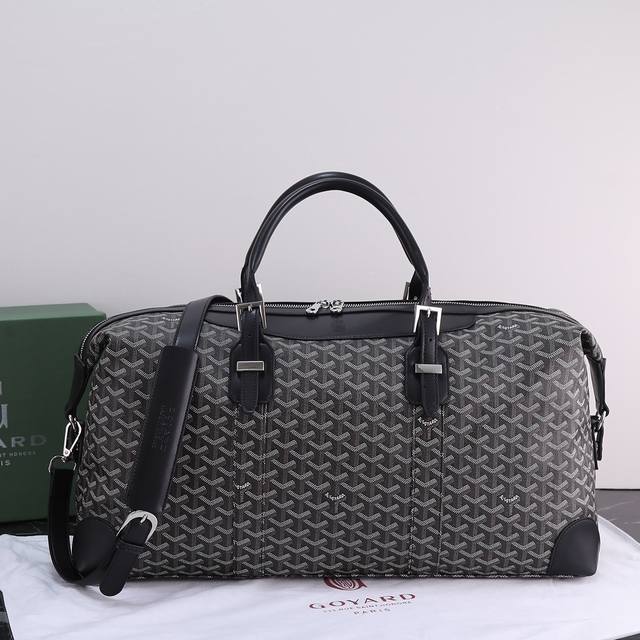 必卖款 Goyard Boeing 旅行袋 去旅行 去健身 去度假时尚必备王者存在一眼就爱上了 颜色 棕色 绿色 蓝色 灰色 黑色 现货stock 尺寸 45*