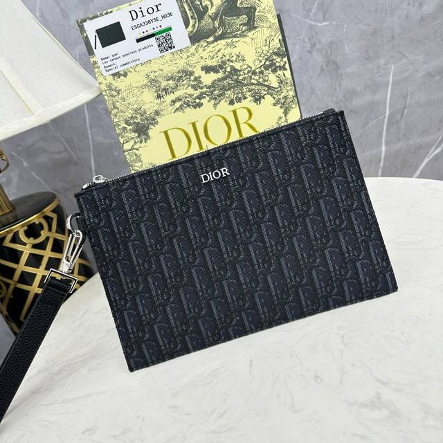 迪奥 Dior 信封包 必入必入 高级感无敌 经典刺绣 原版刺绣帆布 尺寸 26-18 配礼盒