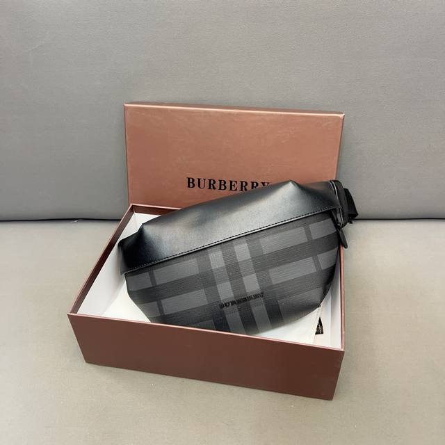 Burberry 巴宝莉 Vintage格子腰包 男女通用胸包 斜挎包 经典logo搭配原厂工艺材质 休闲百搭 实物拍摄 原厂原版面料 配送防尘袋 礼盒 28