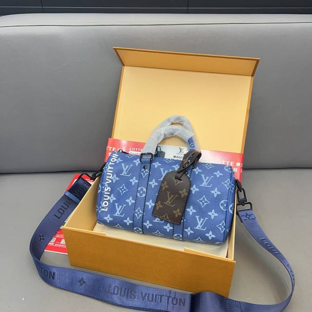 Louisvuitton 路易威登 Keepall 25 系列手袋 手提斜挎包 单肩包 采用精湛镶嵌细工 实物拍摄 原厂原版面料 配送防尘布袋 礼盒 15 X