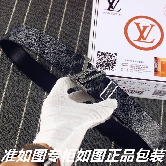 品名：Lv..路易..威登原单 型号：认准如图专柜包装，赠送打孔器 材料：百分百头层牛皮，黑格 咖啡格 老花 黑老花，保证真皮。专柜同等质量， 送人自用首选 包